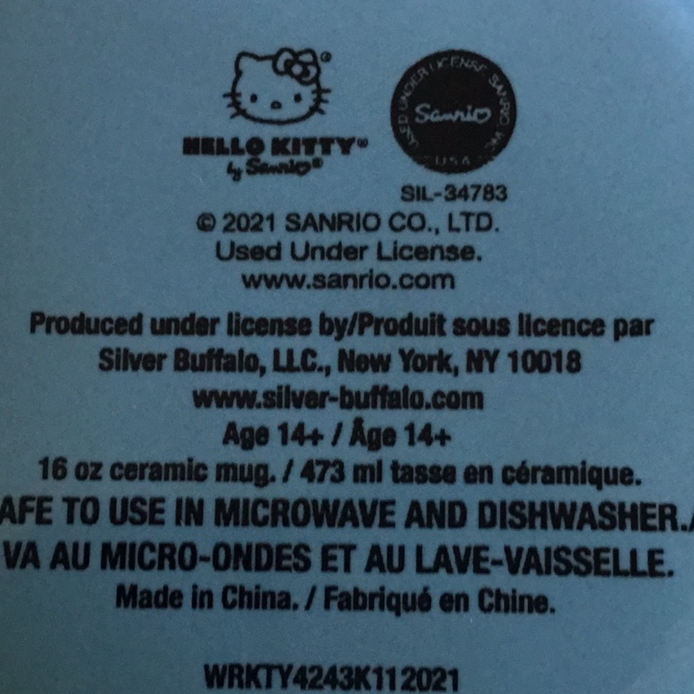 Hello kitty ceramic mug - Picture 2 of 3